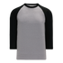 Athletic Knit 3/4 Sleeve Crew Neck Baseball Shirt (BA1846)